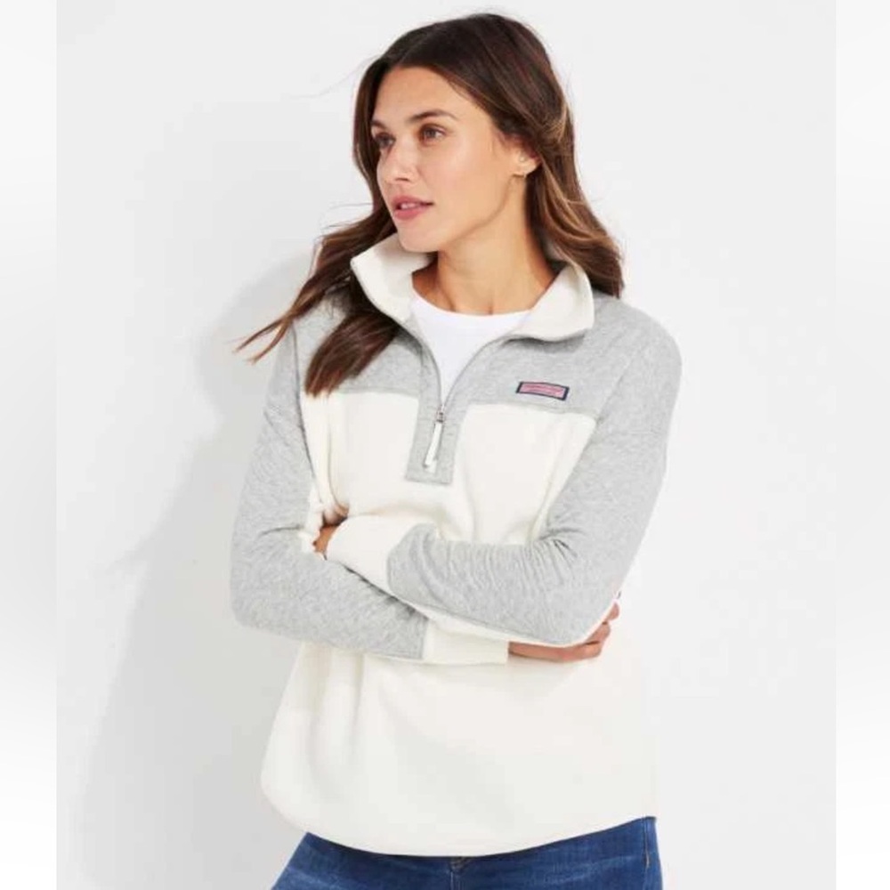 Vineyard Vines Sherpa Quarterzip